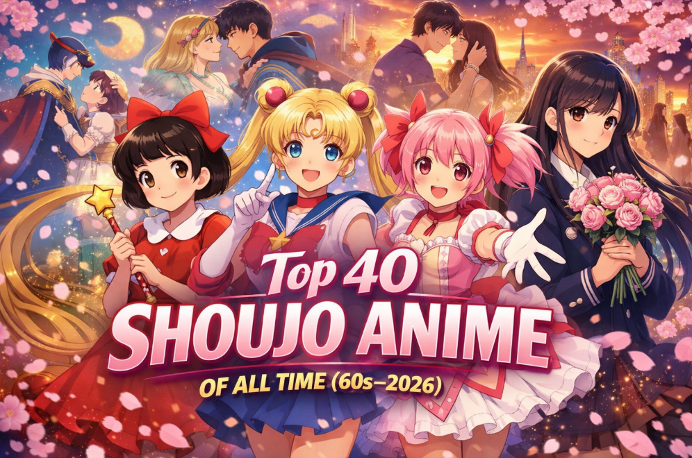 Top 40 Shoujo Anime of All Time (60s–2026)