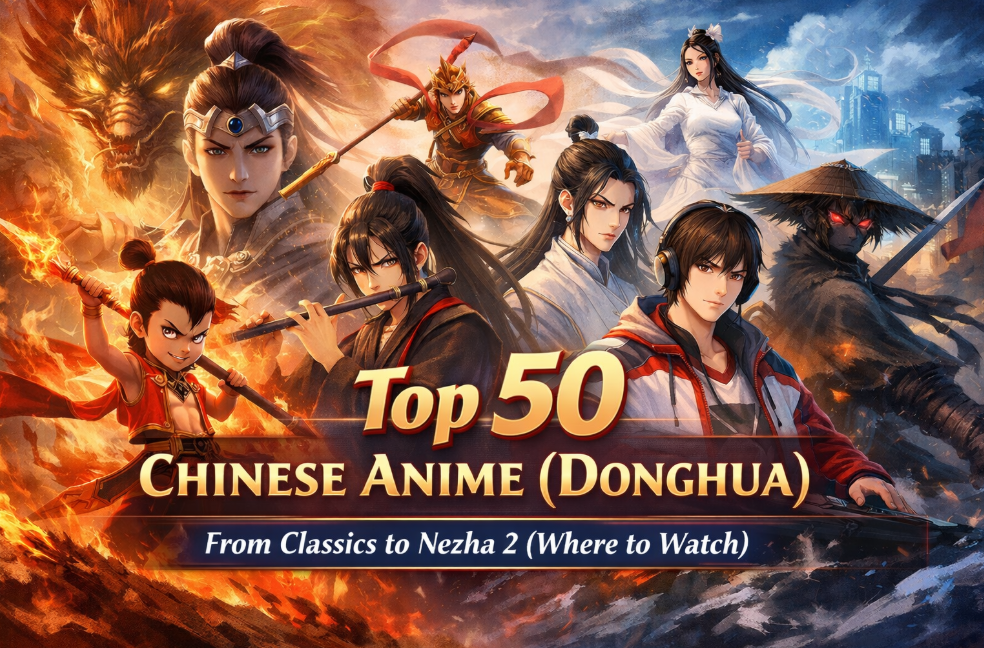 Top 50 Chinese Anime (Donghua): From Classics to Nezha 2 ( Where to Watch)