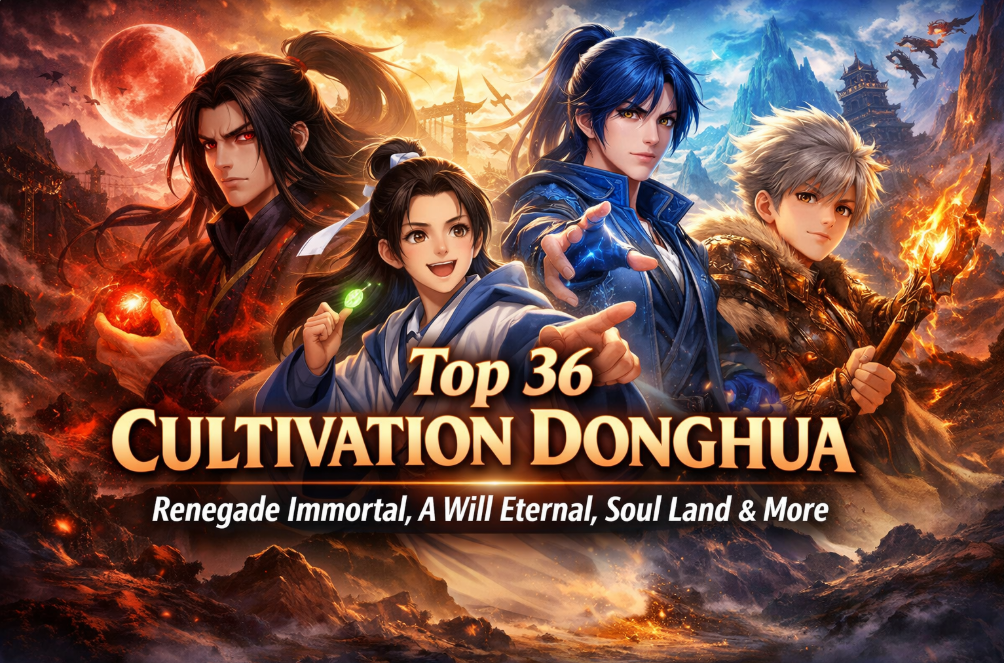 Top 36 Cultivation Donghua of 2026: Renegade Immortal, A Will Eternal, Soul Land & More