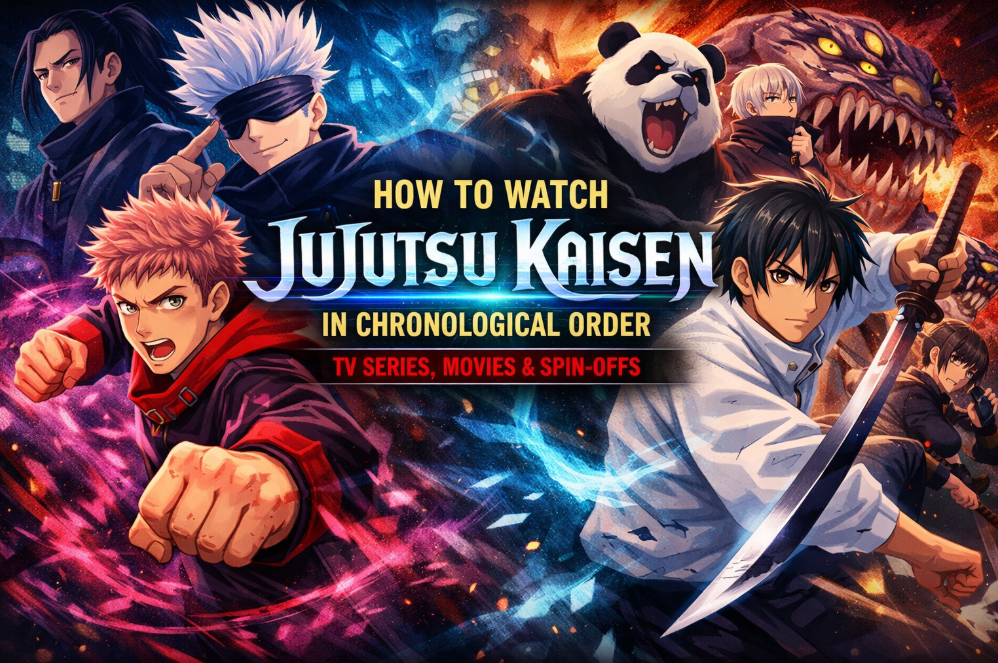 How to Watch Jujutsu Kaisen in Chronological Order (2026): TV Series, Movies & Spin-Offs
