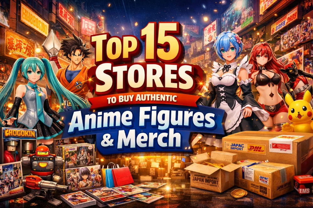 Top 15 Stores to Buy Authentic Anime Figures & Merch in 2026