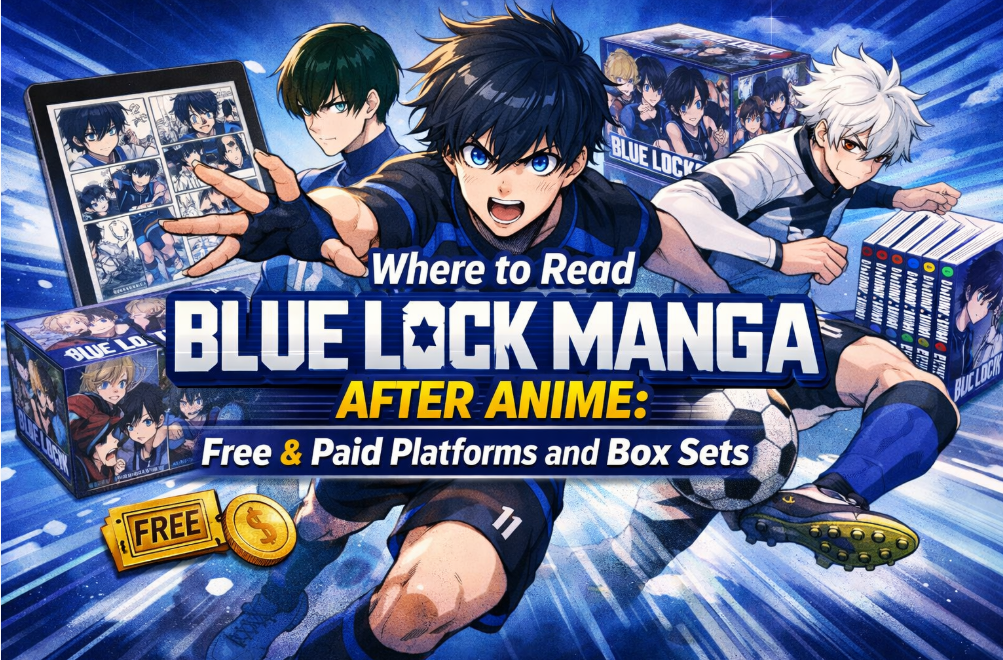 Where to Read Blue Lock Manga After Anime (2026): Free & Paid Platforms and Box Sets