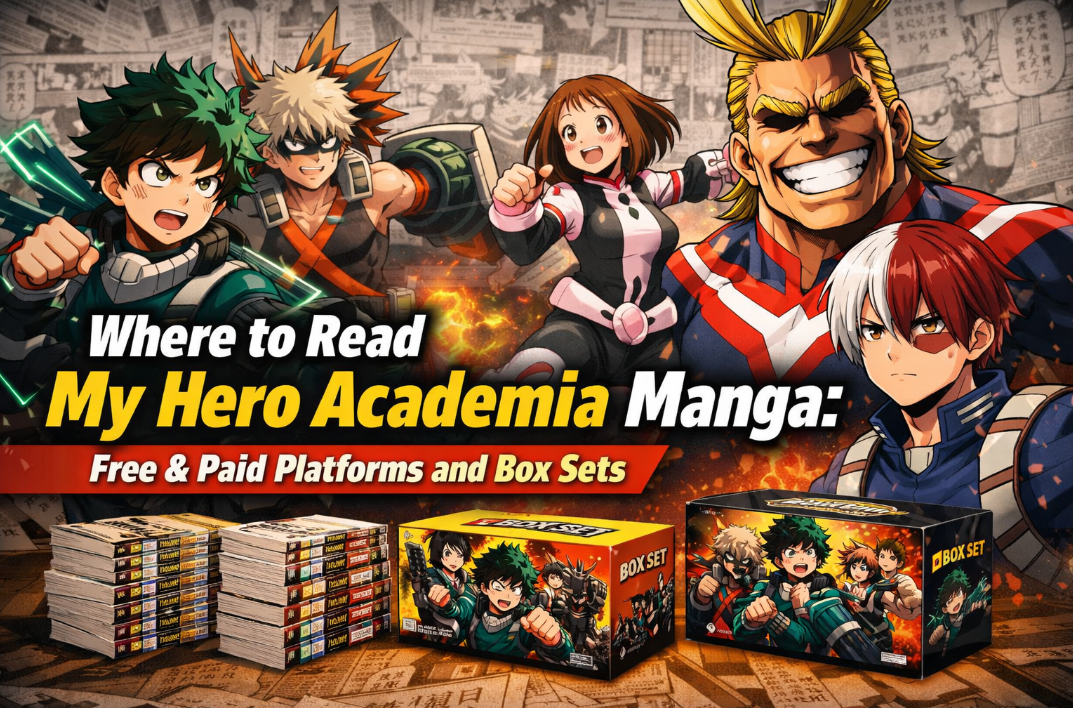 Where to Read My Hero Academia Manga (2026): Free & Paid Platforms and Box Sets