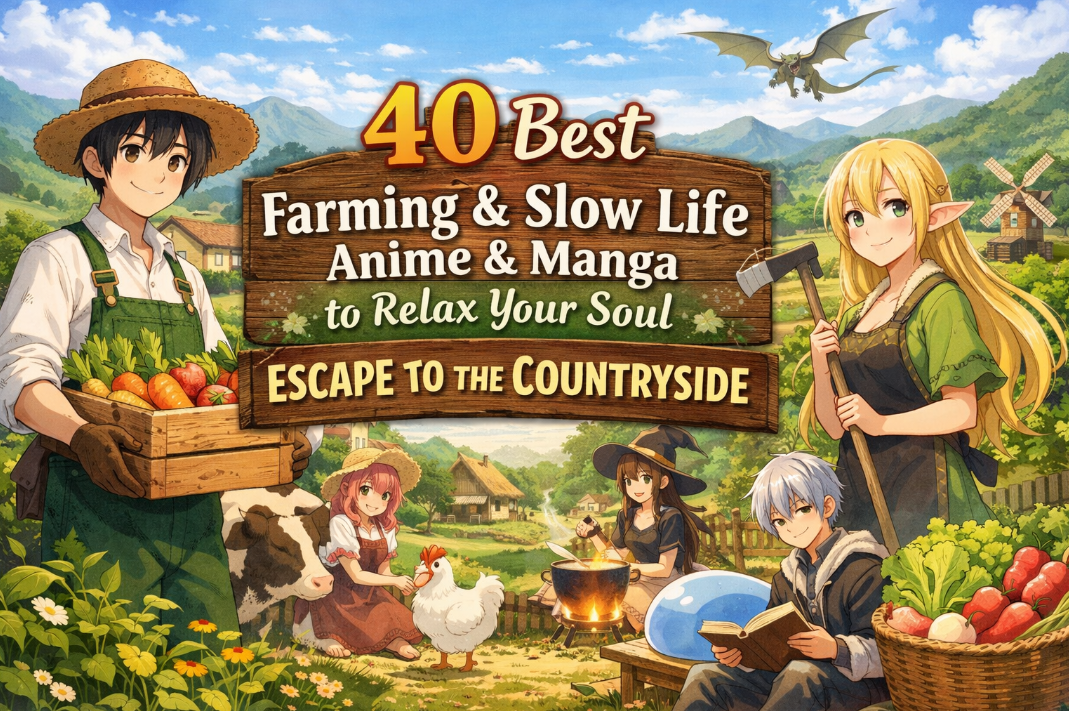 40 Best Farming and Slow Life Anime & Manga to Relax Your Soul (2026): Escape to the Countryside