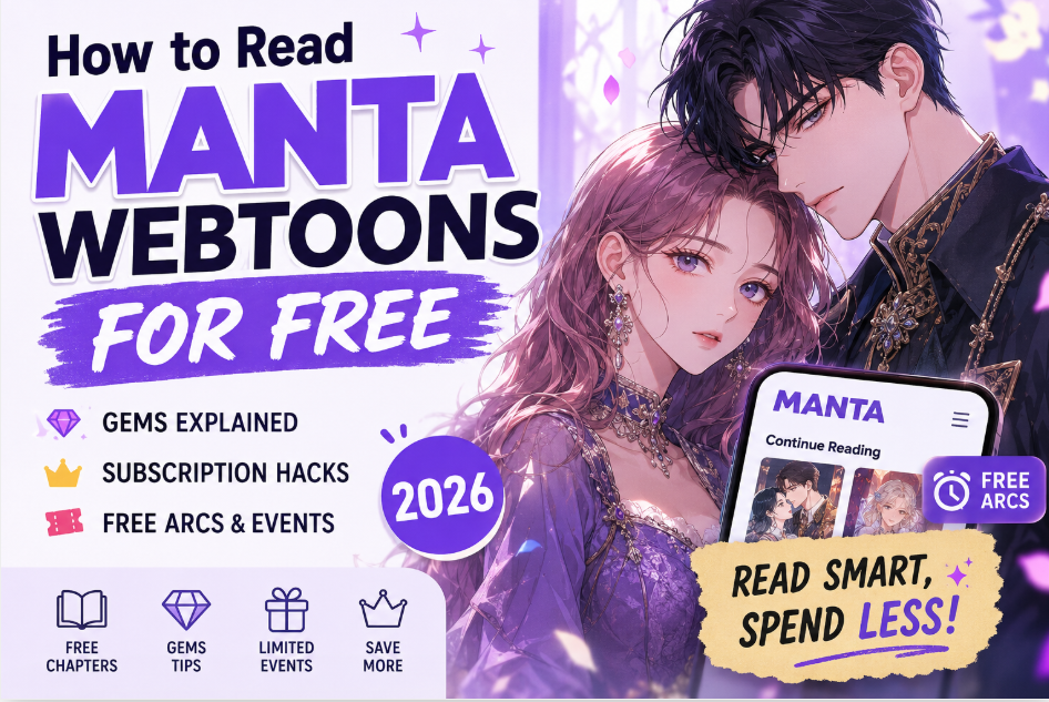 How to Read Manta Webtoons for Free: Gems, Subscription Hacks & Free Arcs (2026)
