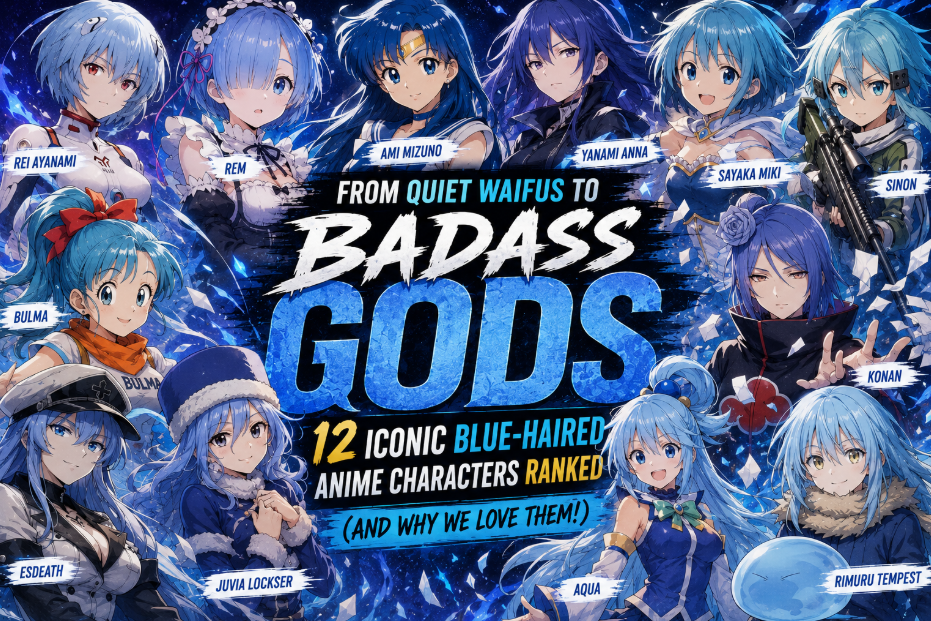 From Quiet Waifus to Badass Gods: 12 Iconic Blue-Haired Anime Characters Ranked (And Why We Love Them!)