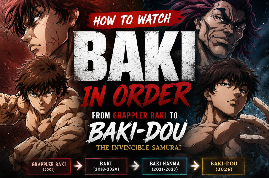 How to Watch Baki in Order: From Grappler Baki to Baki-Dou – The Invincible Samurai