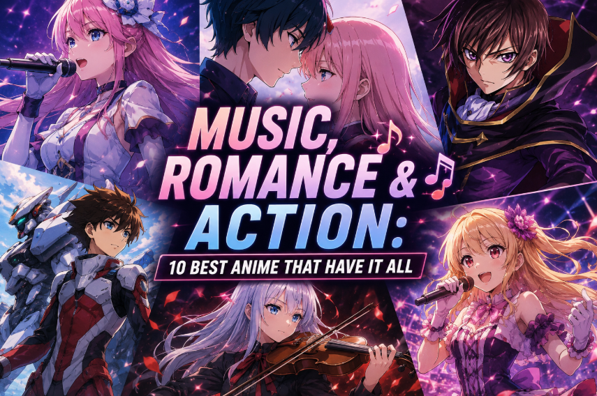Music, Romance & Action: 10 Best Anime That Have It All (2026 Guide)