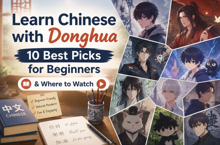 Learn Chinese with Donghua: 10 Best Picks for Beginners & Where to Watch (2026)