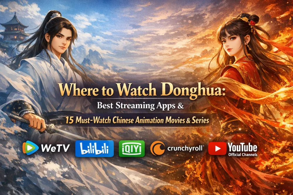 Where to Watch Donghua: Best Streaming Apps/Sites, and 15 Must-Watch Chinese Animation Movies & Series