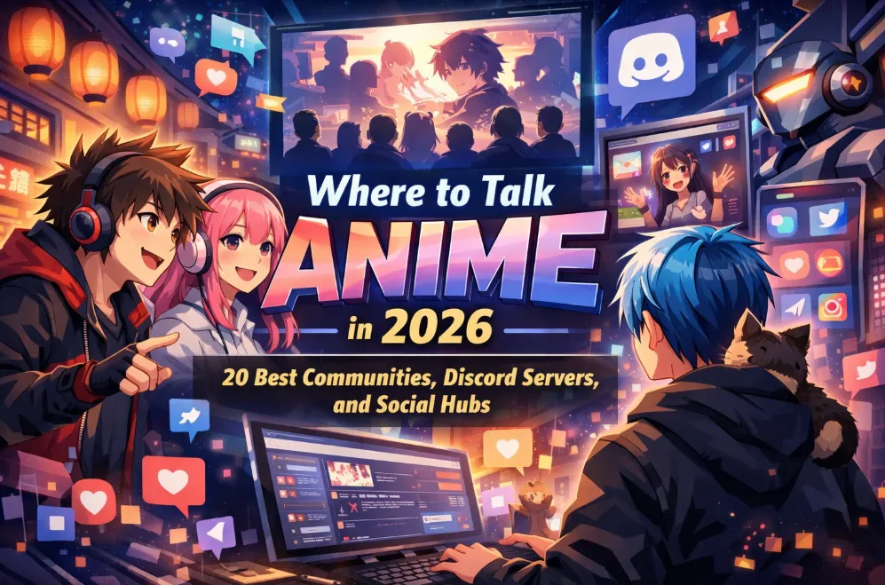 Where to Talk Anime in 2026: 20 Best Communities, Discord Servers, and Social Hubs