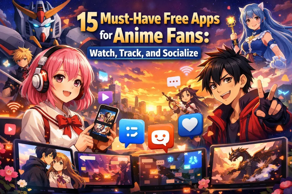 15 Must-Have Free Apps for Anime Fans: Watch, Track, and Socialize (2026 Guide)