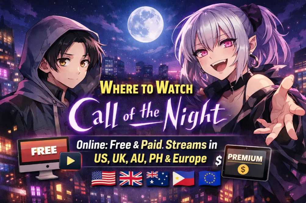 Where to Watch Call of the Night Online (2026): Free & Paid Streams in US, UK, AU, PH & Europe