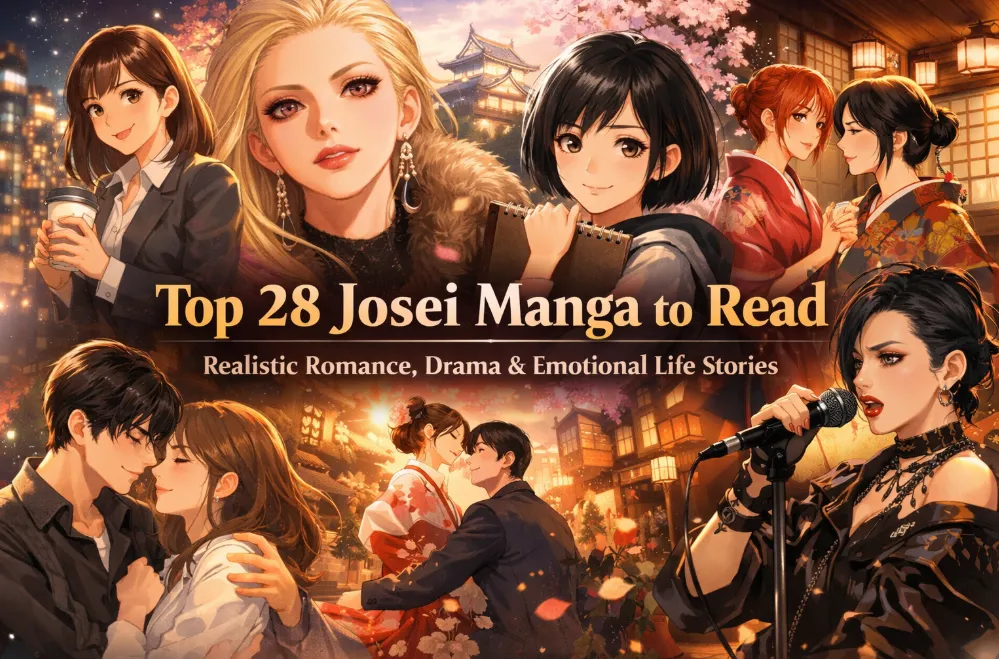 Top 28 Josei Manga to Read in 2026: Realistic Romance, Drama & Emotional Life Stories