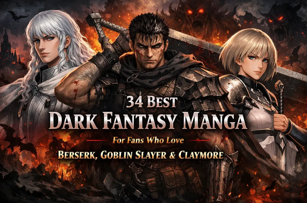 34 Best Dark Fantasy Manga for Fans Who Love Berserk, Goblin Slayer & Claymore