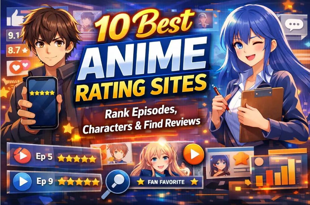 10 Best Anime Rating Sites (2026): Rank Episodes, Characters & Find Reviews
