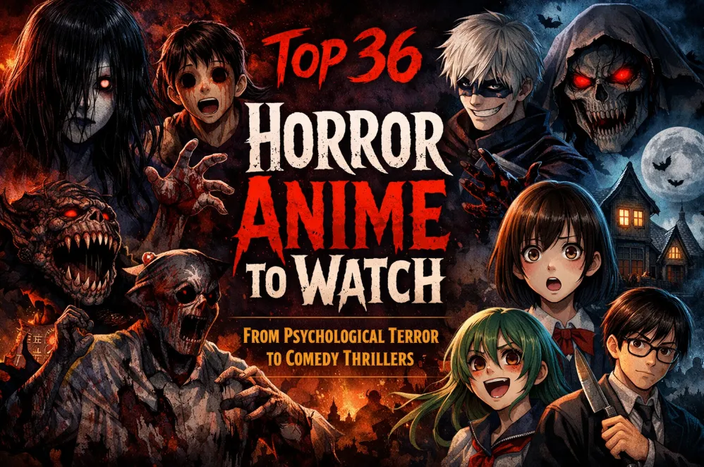 Top 36 Horror Anime to Watch in 2026: From Psychological Terror to Comedy Thrillers