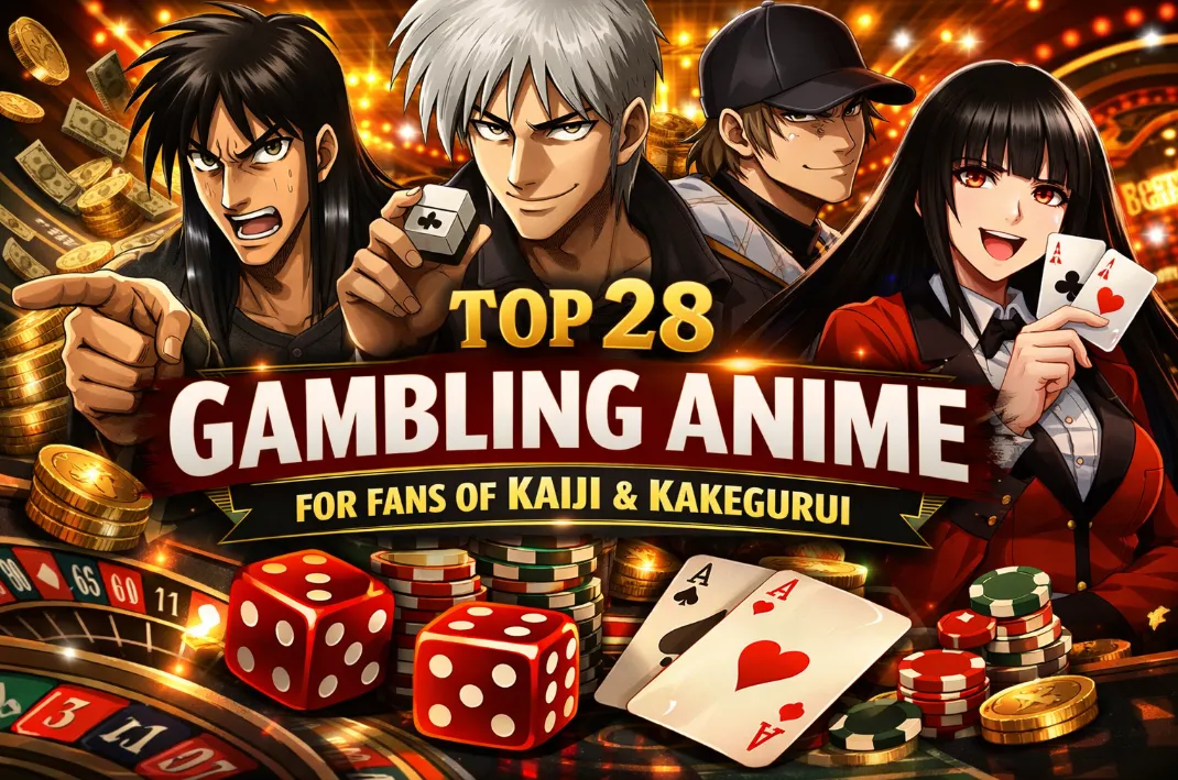 Top 28 Gambling Anime in 2026: For Fans of Kaiji & Kakegurui