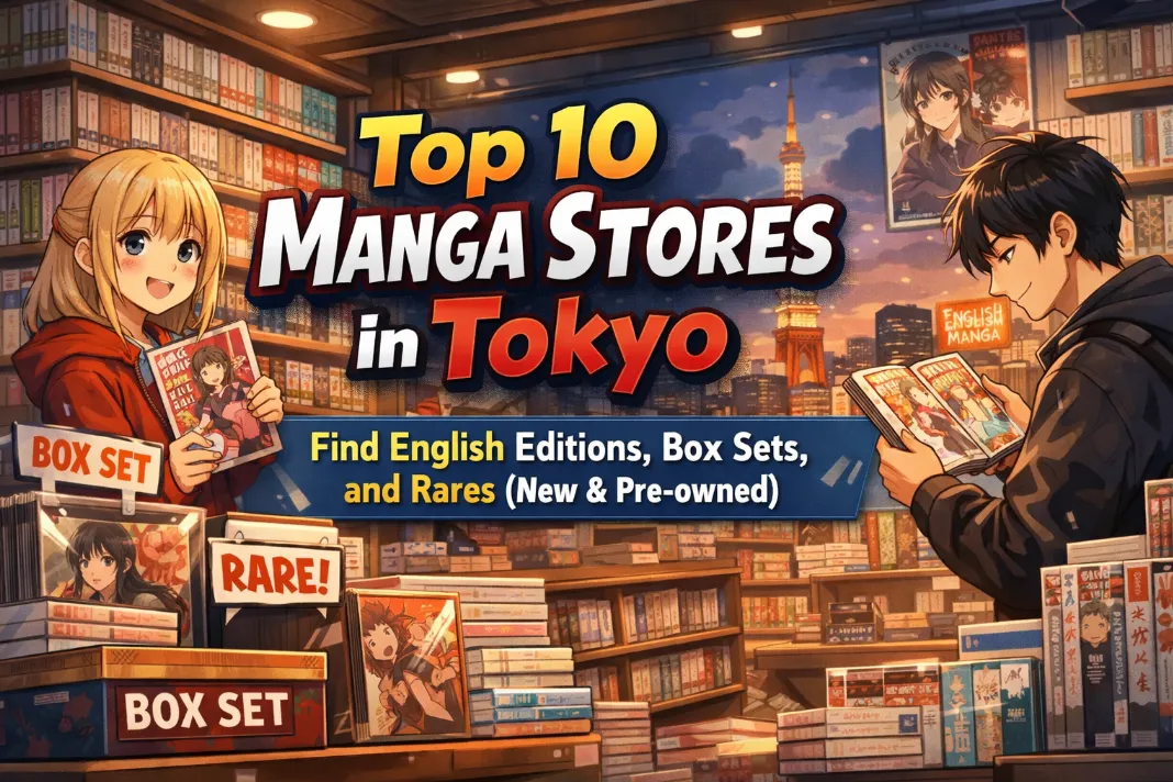Top 10 Manga Stores in Tokyo (2026): Find English Editions, Box Sets, and Rares (New & Pre-owned)