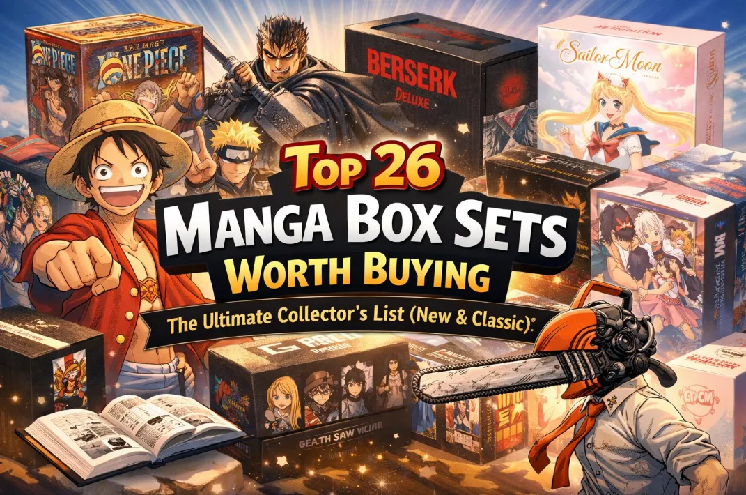 Top 26 Manga Box Sets Worth Buying in 2026: The Ultimate Collector's List (New & Classic)