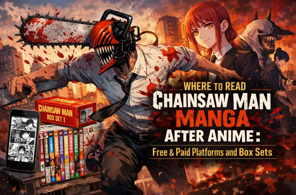 Where to Read Chainsaw Man Manga After Anime (2026): Free & Paid Platforms and Box Sets