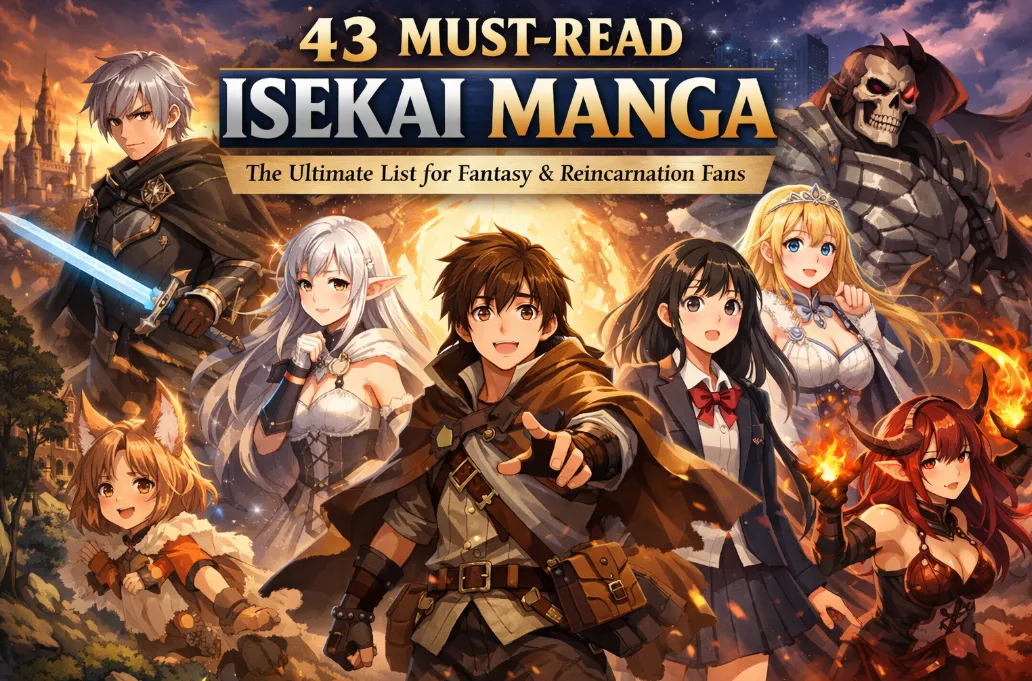 43 Must-Read Isekai Manga (2026): The Ultimate List for Fantasy & Reincarnation Fans