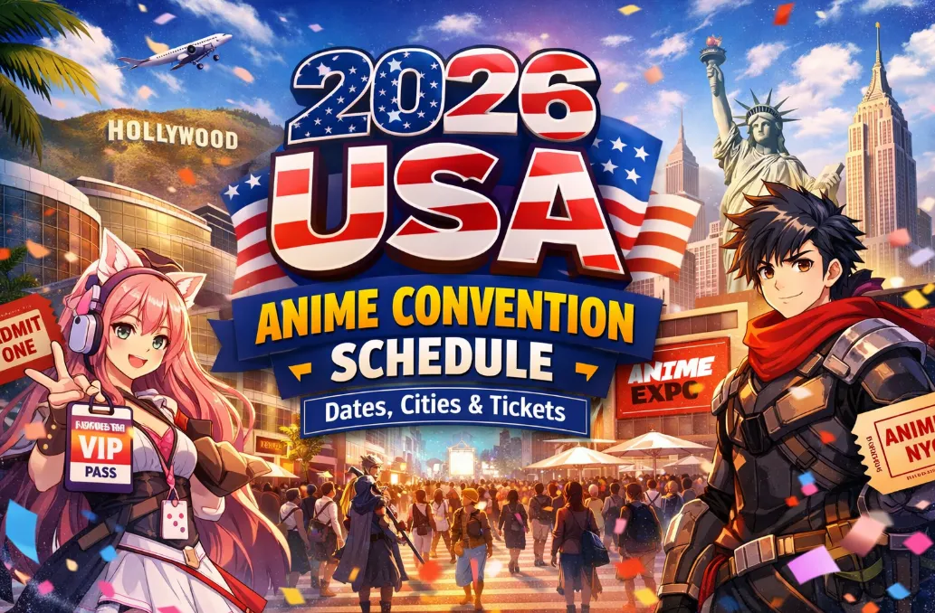 2026 USA Anime Convention Schedule: Dates, Cities & Tickets