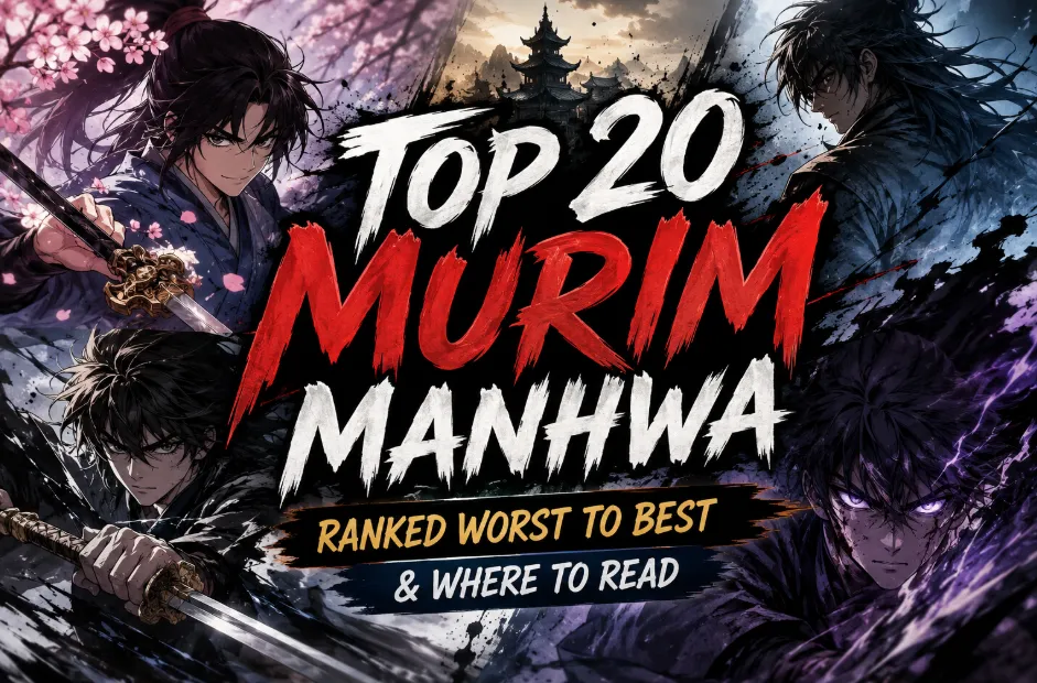 Top 20 Murim Manhwa, Ranked Worst to Best & Where to Read (2026)