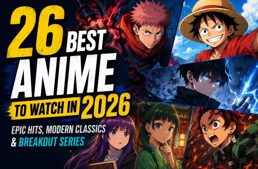 26 Best Anime to Watch in 2026: Epic Hits, Modern Classics & Breakout Series