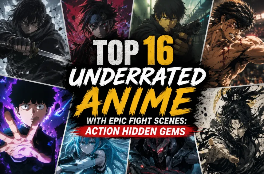 Top 16 Underrated Anime with Epic Fight Scenes: Action Hidden Gems 2026